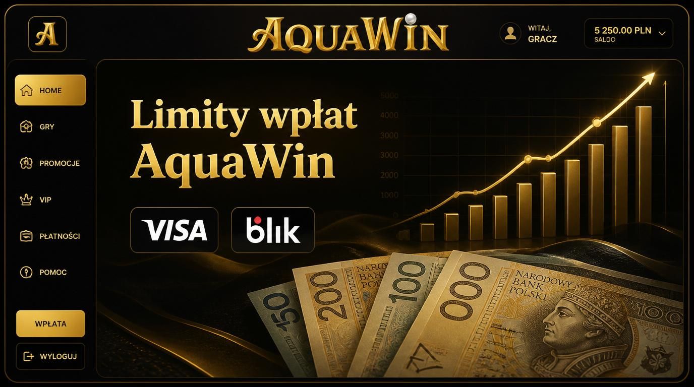 Limity wpłat wyświetlone w kontekście metod płatności